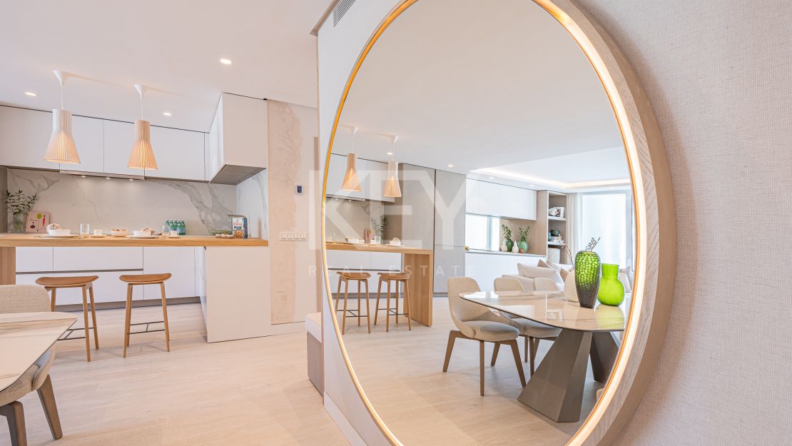 Lujoso apartamento en planta baja de 3 dormitorios en Puente Romano Resort con vistas al entorno idílico