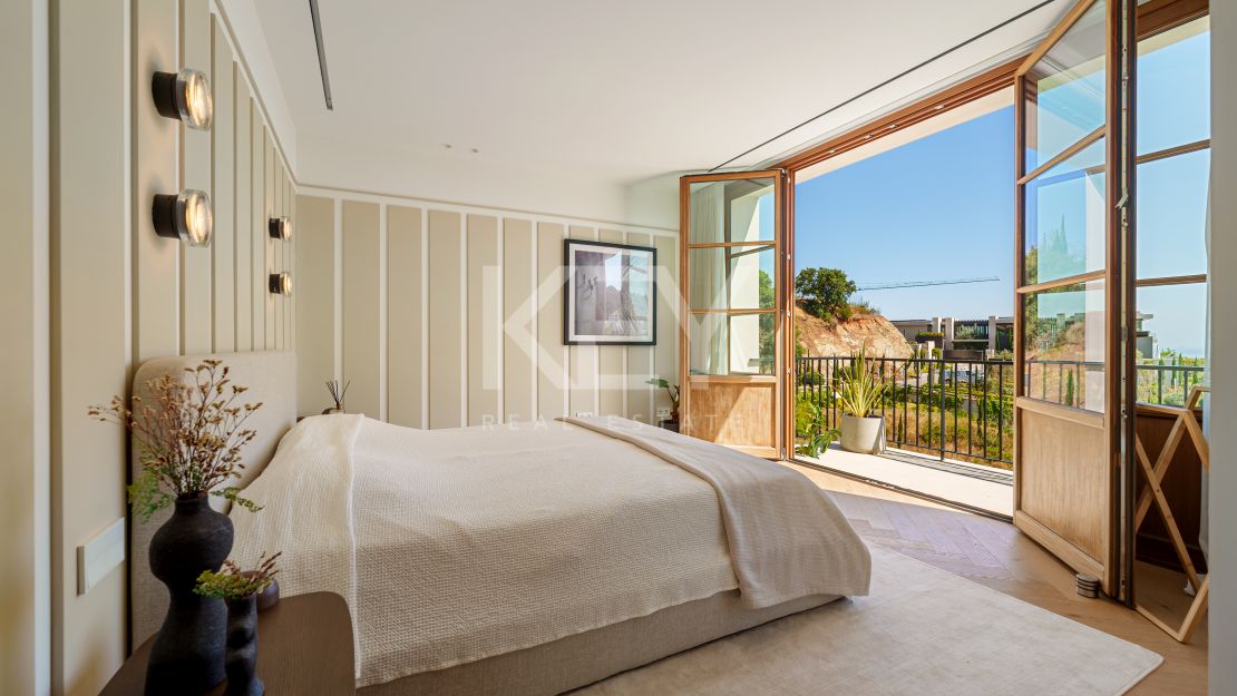 Villa moderna con vistas al mar y comodidades de bienestar en The Hills, La Quinta