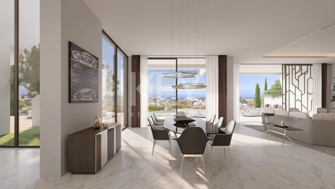 Impresionantes villas con un diseño exclusivo están perfectamente ubicadas en la Costa del Sol.