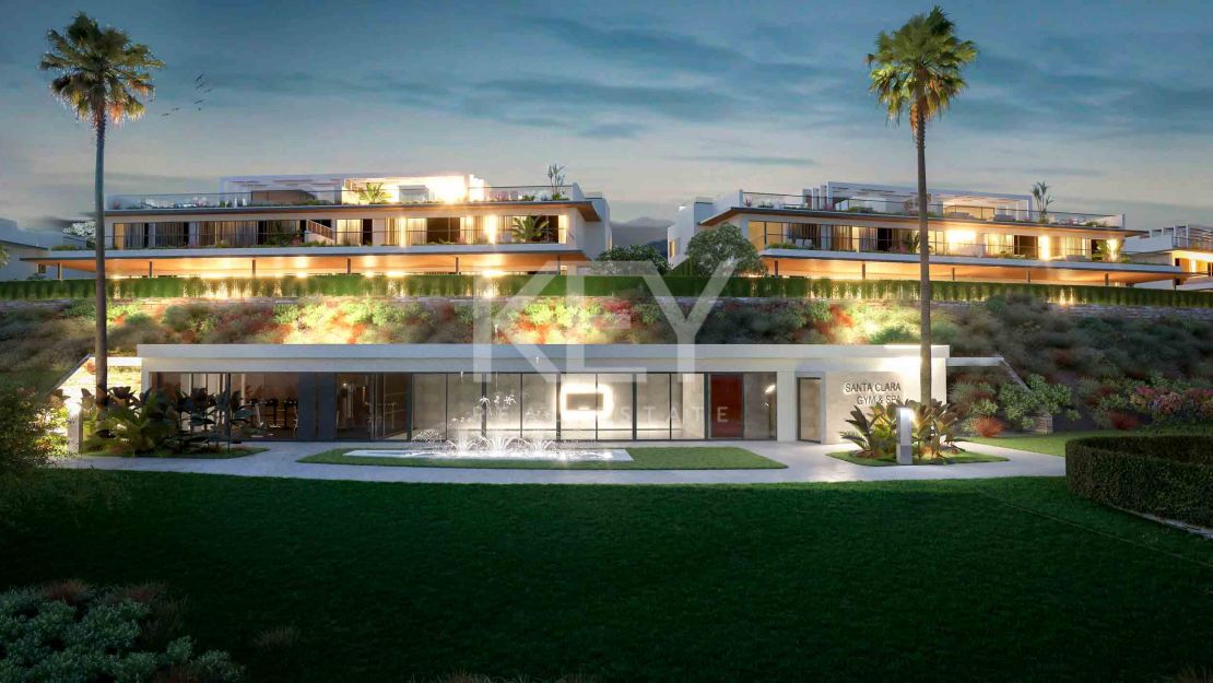Apartamento de lujo en un complejo cerrado en venta en Santa Clara, Marbella Este