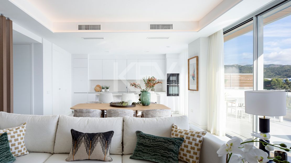 Apartamento de lujo en un complejo cerrado en venta en Santa Clara, Marbella Este