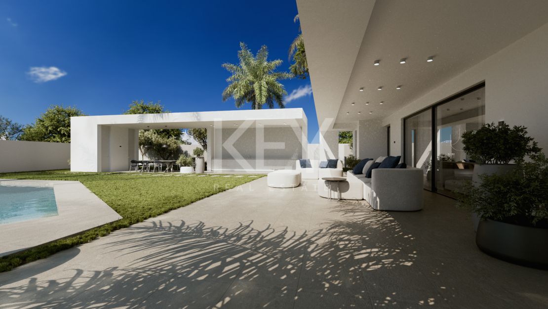 Excepcional Villa Moderna en Cascada de Camojan, Milla de Oro de Marbella en Venta