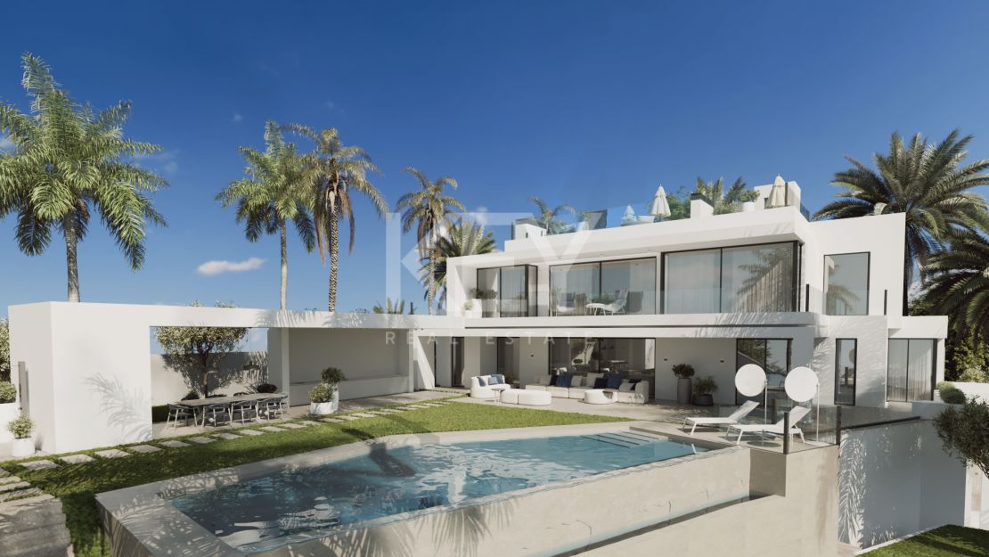 Excepcional Villa Moderna en Cascada de Camojan, Milla de Oro de Marbella en Venta
