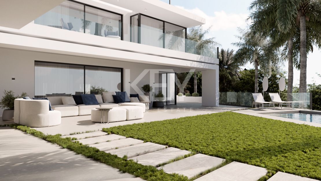 Excepcional Villa Moderna en Cascada de Camojan, Milla de Oro de Marbella en Venta