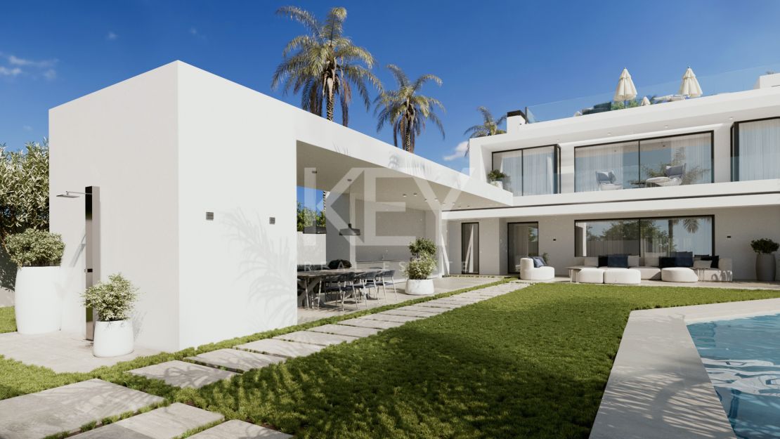 Excepcional Villa Moderna en Cascada de Camojan, Milla de Oro de Marbella en Venta