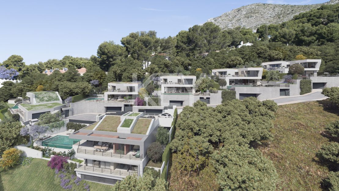 Luxury and modern  villa for sale in the gated community Pinares Hills, Malaga