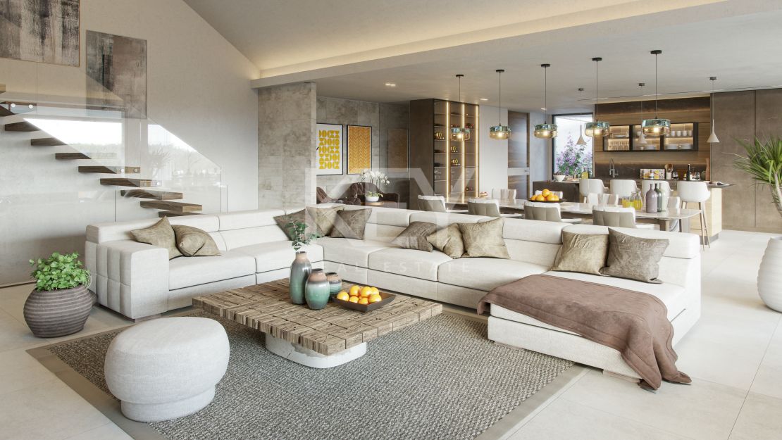 Luxury and modern  villa for sale in the gated community Pinares Hills, Malaga
