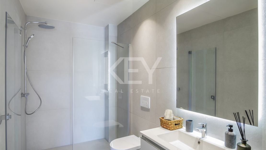 Frontline beach villa for sale on the New Golden Mile Estepona