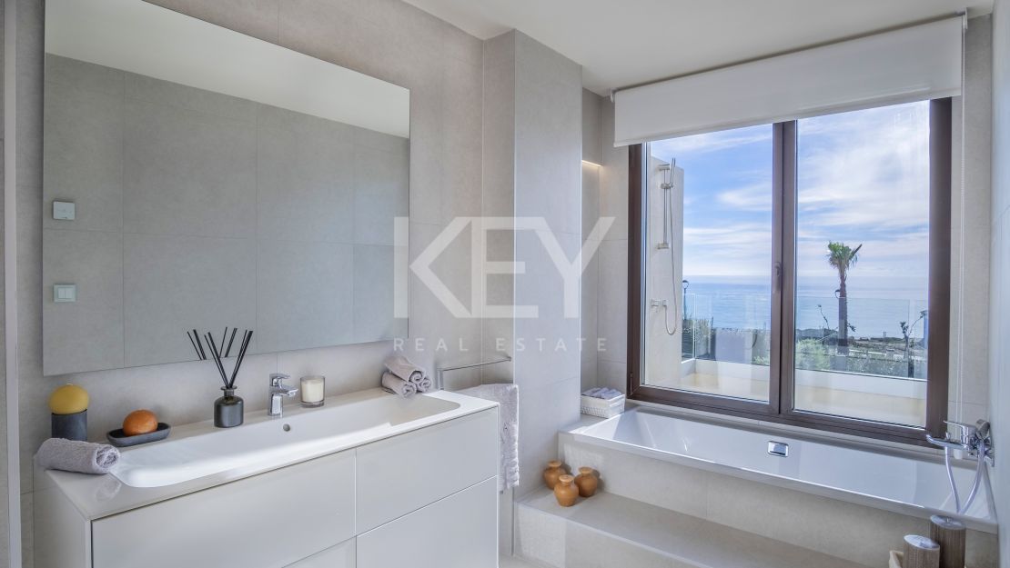 Frontline beach villa for sale on the New Golden Mile Estepona