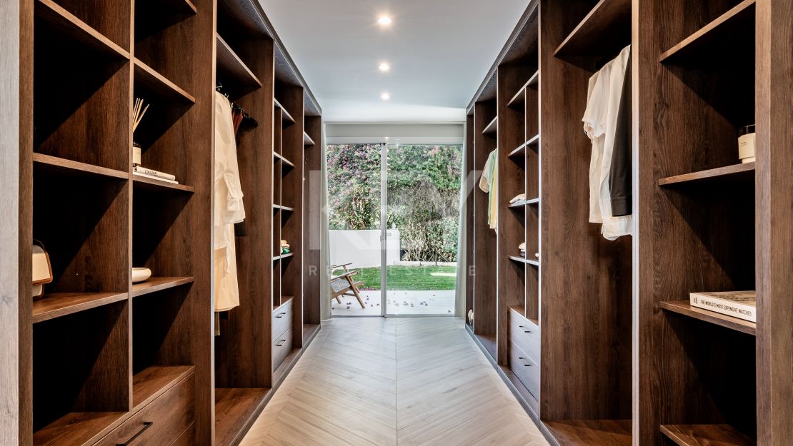 Unique ground floor apartment for sale on the iconic Golden Mile, Marbella