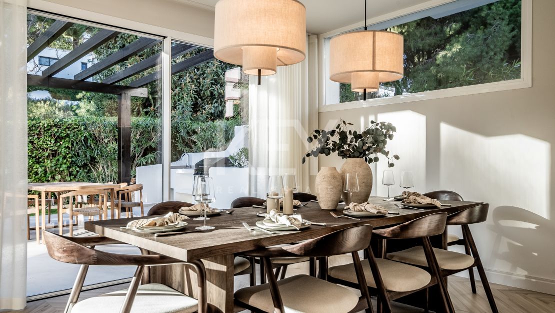 Unique ground floor apartment for sale on the iconic Golden Mile, Marbella