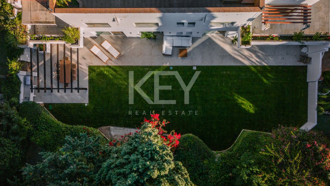 Unique ground floor apartment for sale on the iconic Golden Mile, Marbella