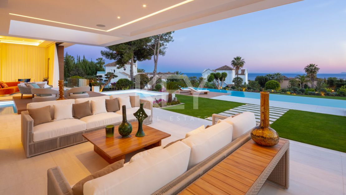 Una verdadera villa de lujo está a la venta en la icónica Sierra Blanca, la Milla de Oro, Marbella