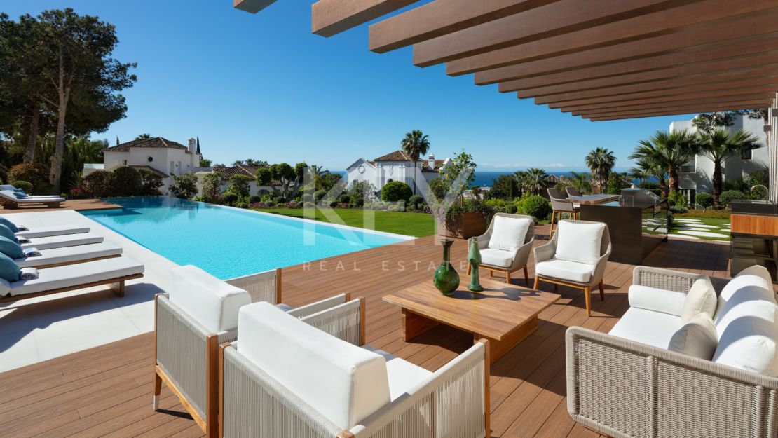 Una verdadera villa de lujo está a la venta en la icónica Sierra Blanca, la Milla de Oro, Marbella