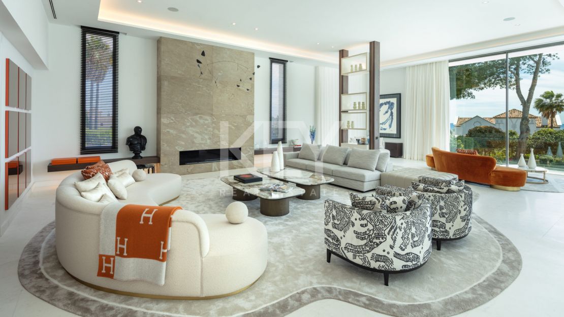 Una verdadera villa de lujo está a la venta en la icónica Sierra Blanca, la Milla de Oro, Marbella
