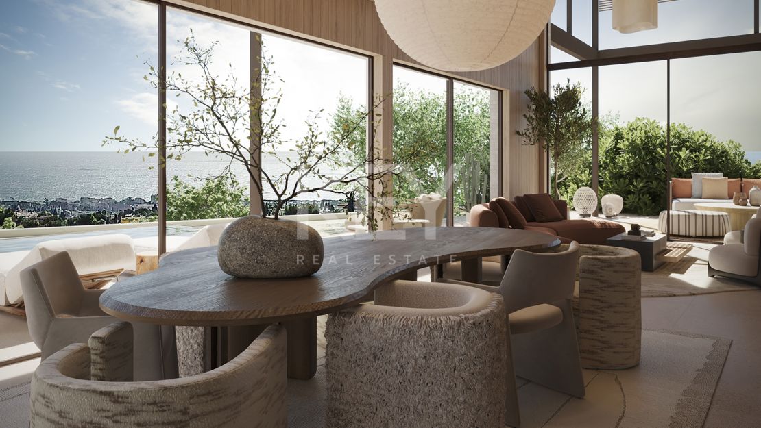 Lujoso proyecto de 5 villas en venta en una comunidad doblemente cerrada en Cascada de Camojan, en la Milla de Oro, Marbella