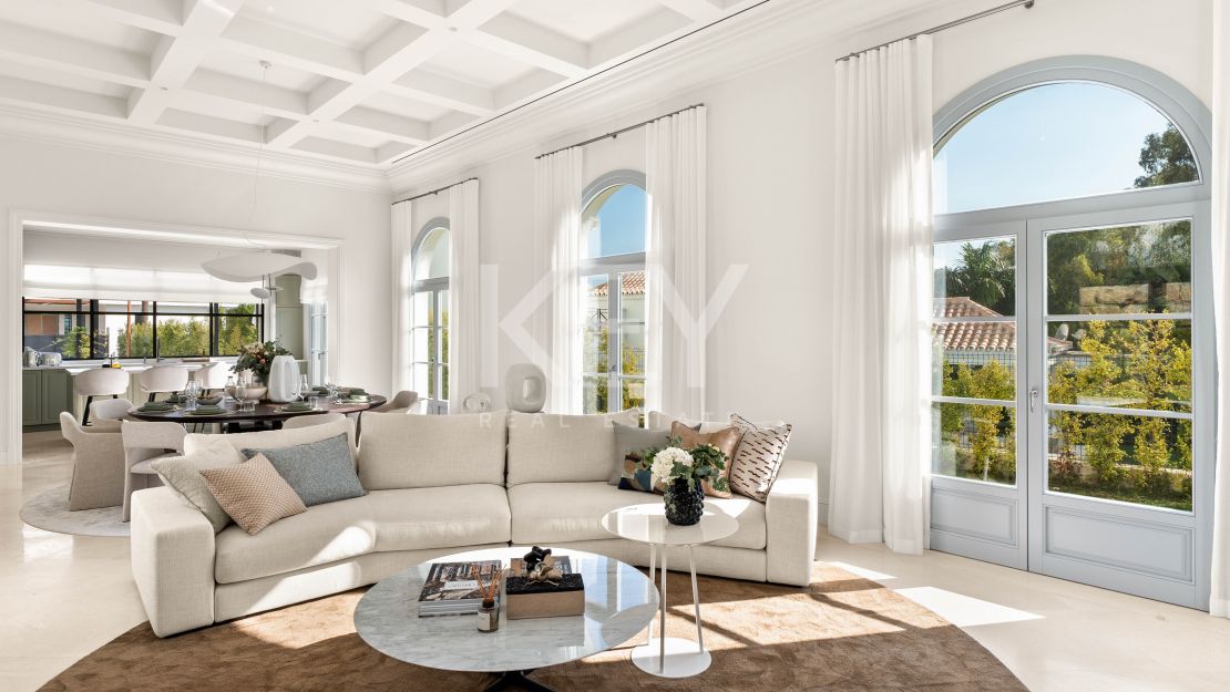 Elegant new-build villa in Marbella’s Golf Valley in La Cerquilla, Nueva Andalucia
