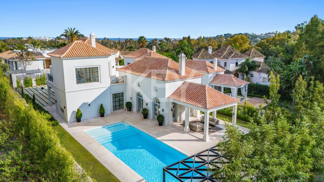 Elegant new-build villa in Marbella’s Golf Valley in La Cerquilla, Nueva Andalucia