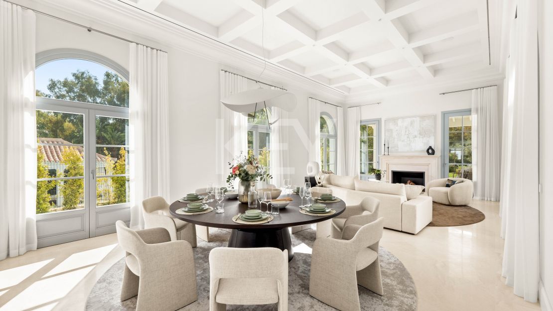 Elegant new-build villa in Marbella’s Golf Valley in La Cerquilla, Nueva Andalucia