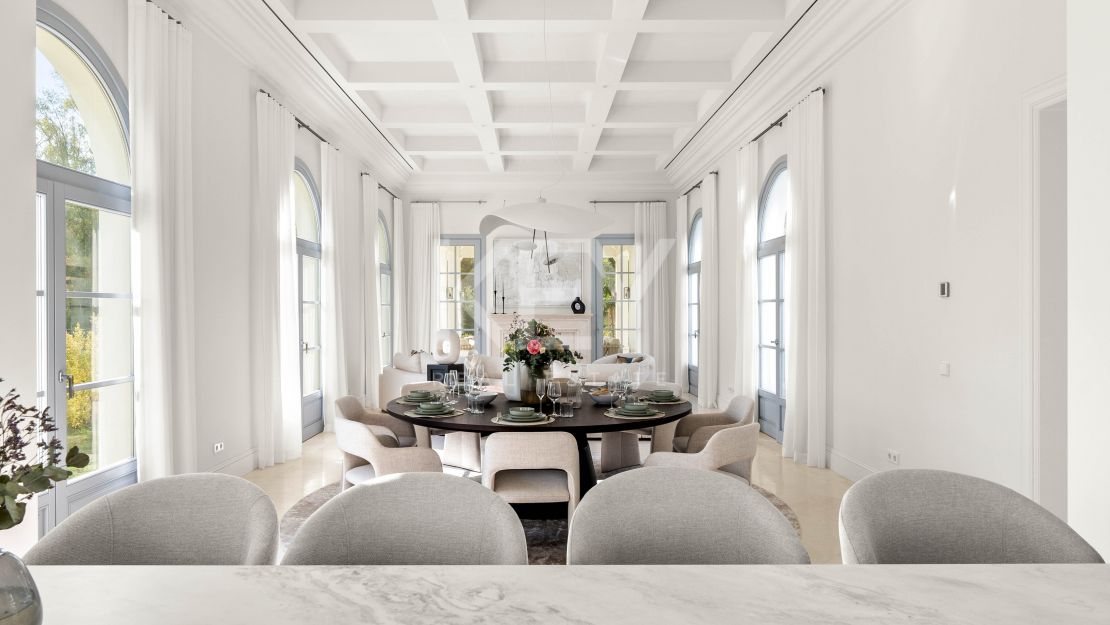 Elegant new-build villa in Marbella’s Golf Valley in La Cerquilla, Nueva Andalucia