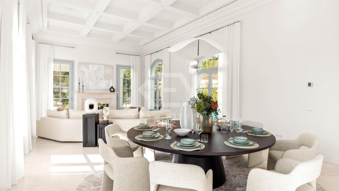 Elegant new-build villa in Marbella’s Golf Valley in La Cerquilla, Nueva Andalucia