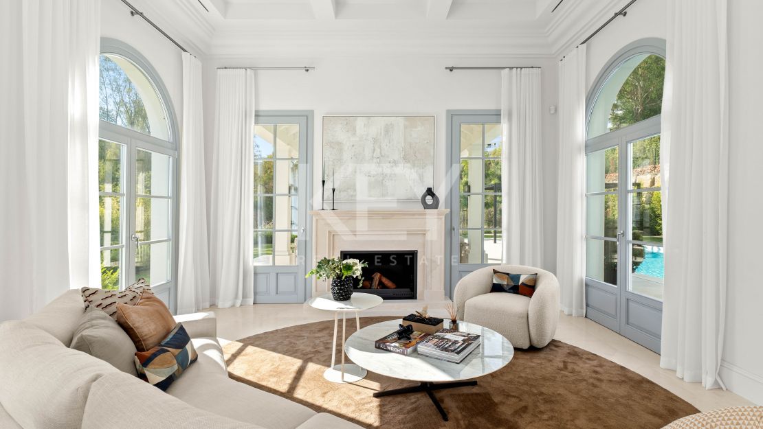 Elegant new-build villa in Marbella’s Golf Valley in La Cerquilla, Nueva Andalucia