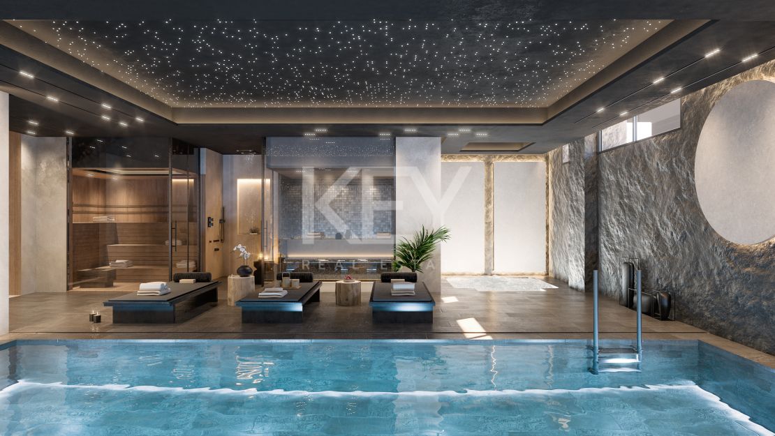Exquisite villa under construction in prime location in Paraiso Alto