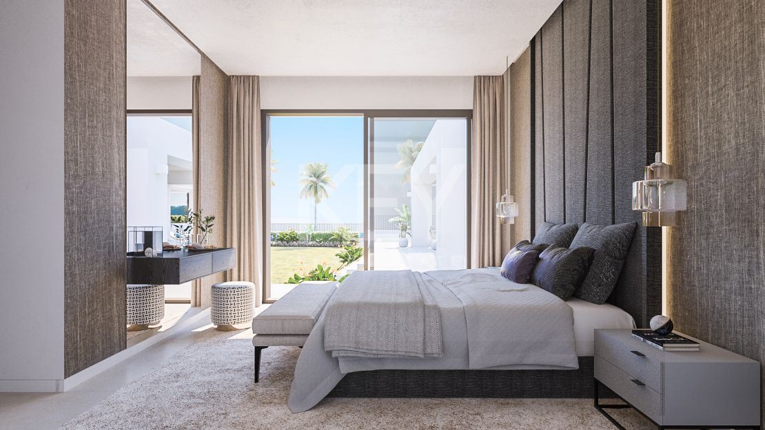 El increíble proyecto de villa en venta en la prestigiosa zona en desarrollo de Nueva Milla de Oro, Estepona