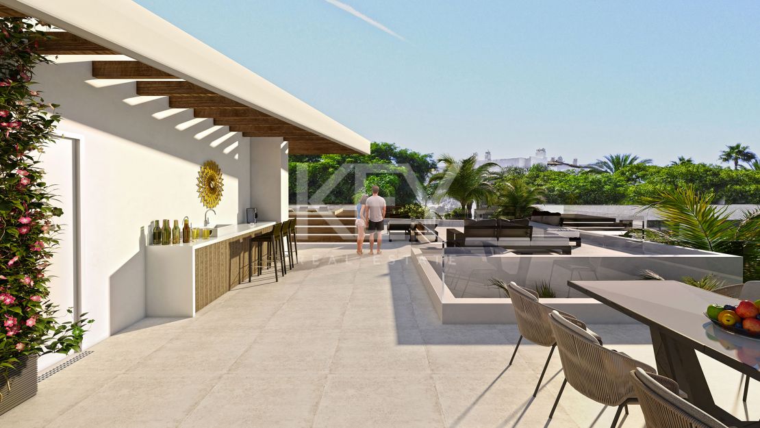 Exclusive, contemporary and absolutely unique residential development for sale in the most prestigious and glamorous location in Marbella - Puerto Banus