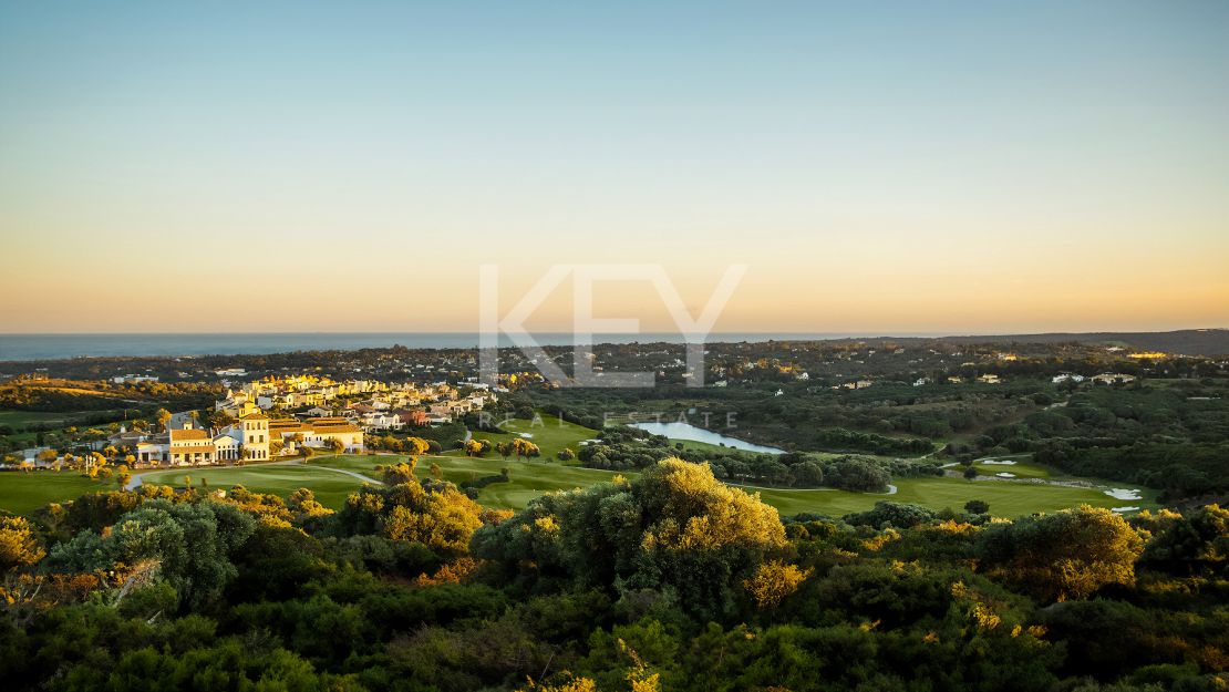 Exquisite brand new villa with panoramic sea and golf views for sale in Los Flamingos, Benahavis