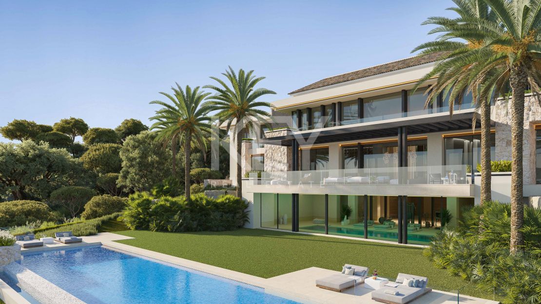 Exquisita villa en venta en La Zagaleta en Benahavís