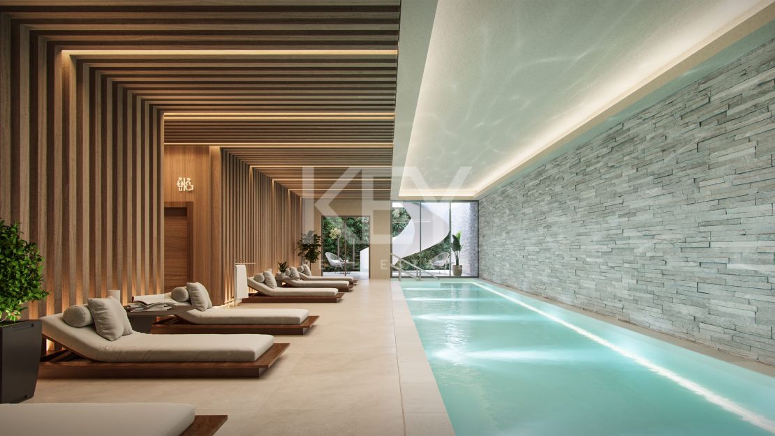 Complejo exclusivo de apartamentos y áticos de moda en venta en San Pedro de Alcantara
