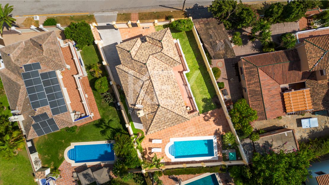 La encantadora villa en alquiler a largo plazo en Costabella, Marbella