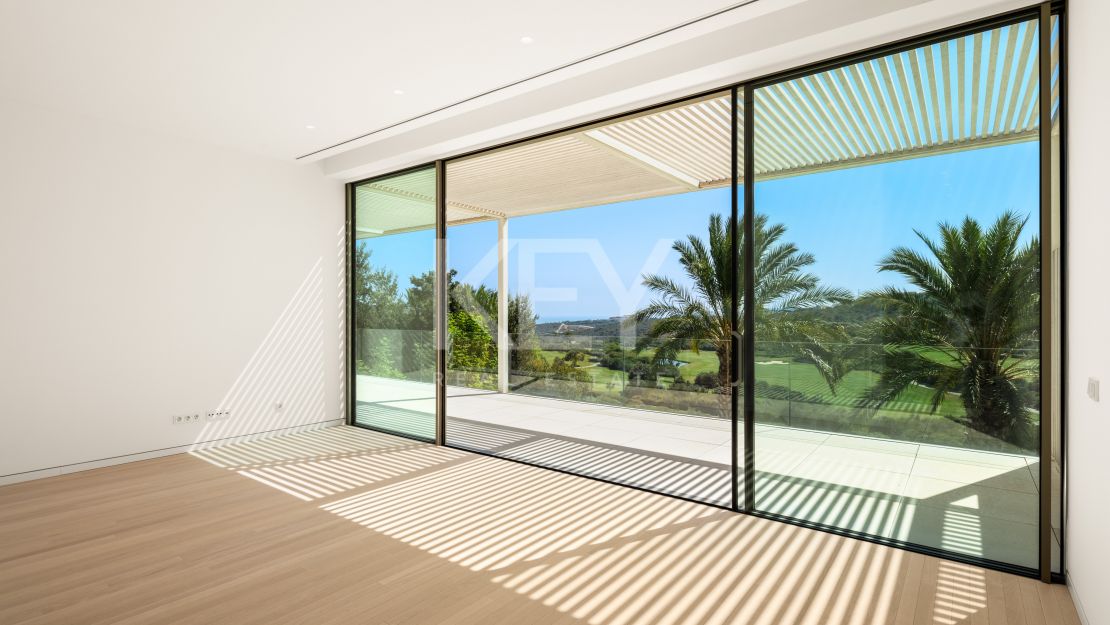 Exquisite and modern new golfside villa for sale in Casares