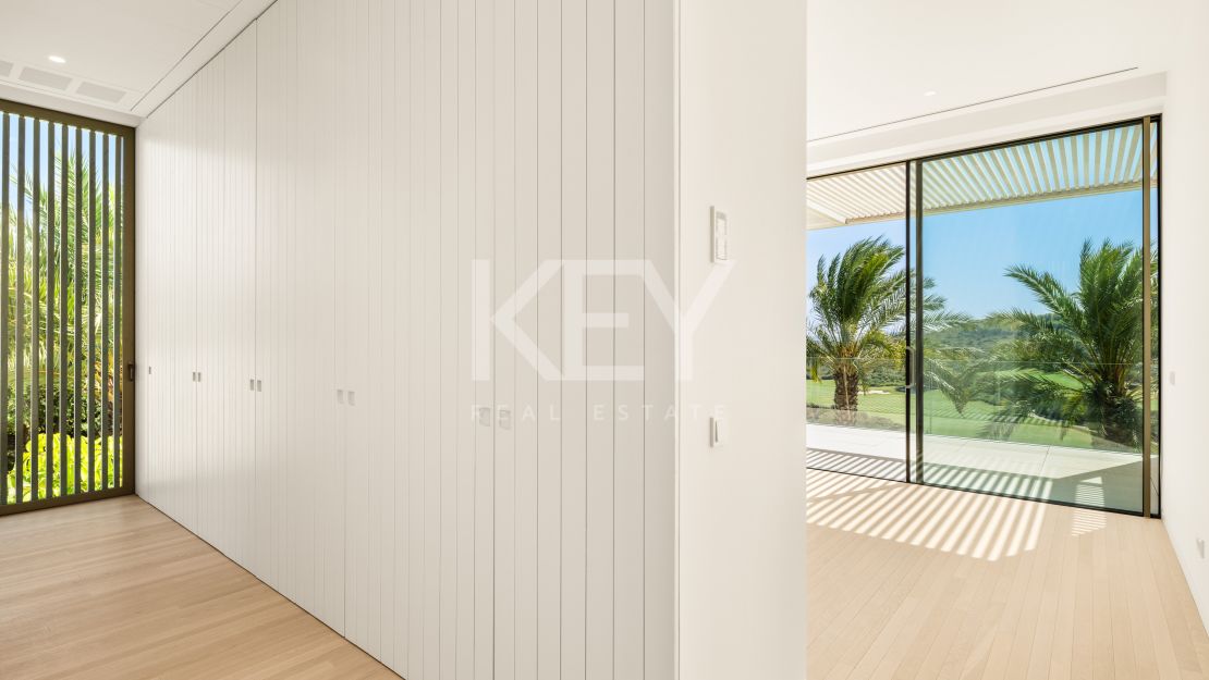 Exquisite and modern new golfside villa for sale in Casares