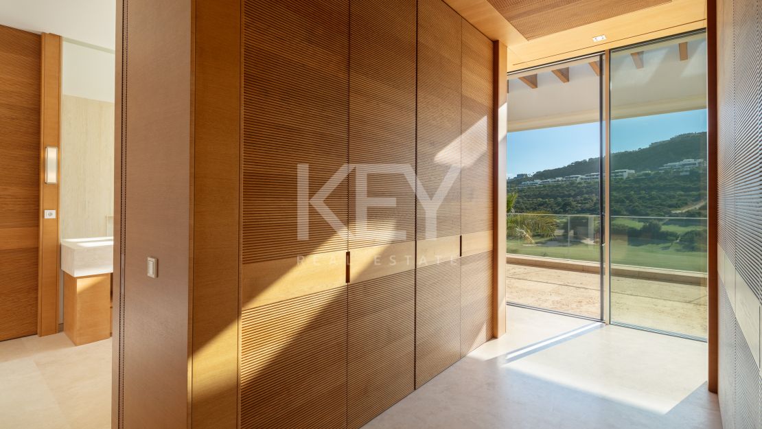 Modern villa with contemporary design for sale beside the Finca Cortesin Golf course in Casares
