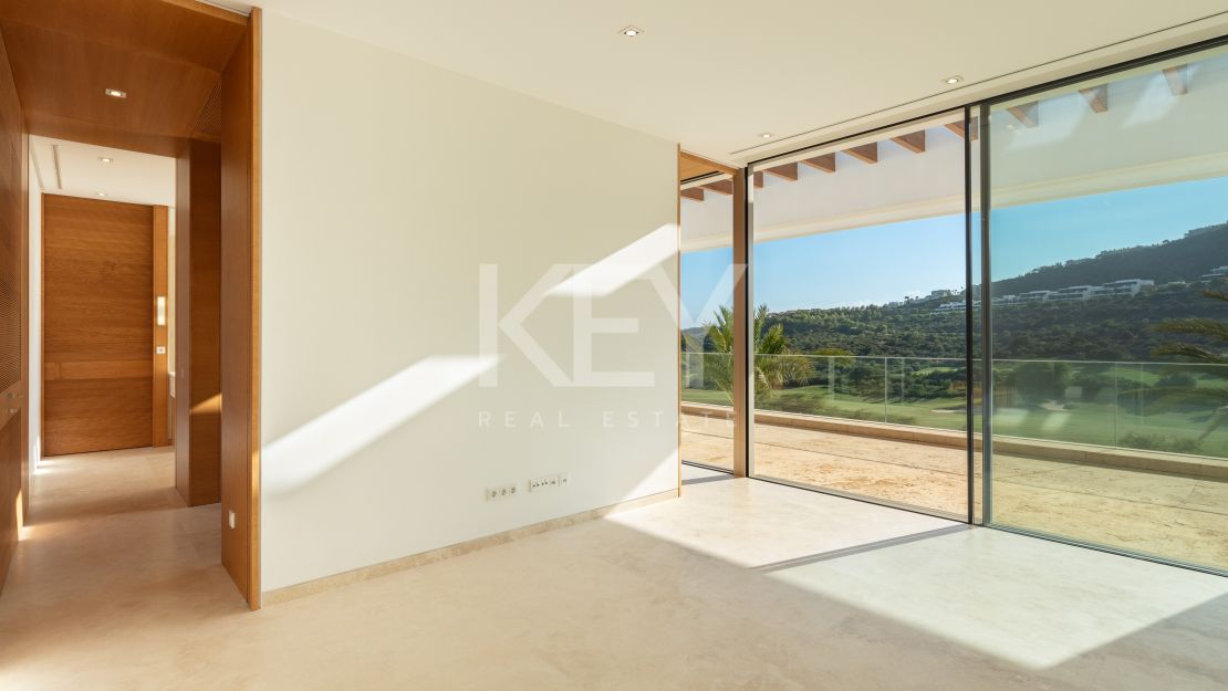 Modern villa with contemporary design for sale beside the Finca Cortesin Golf course in Casares