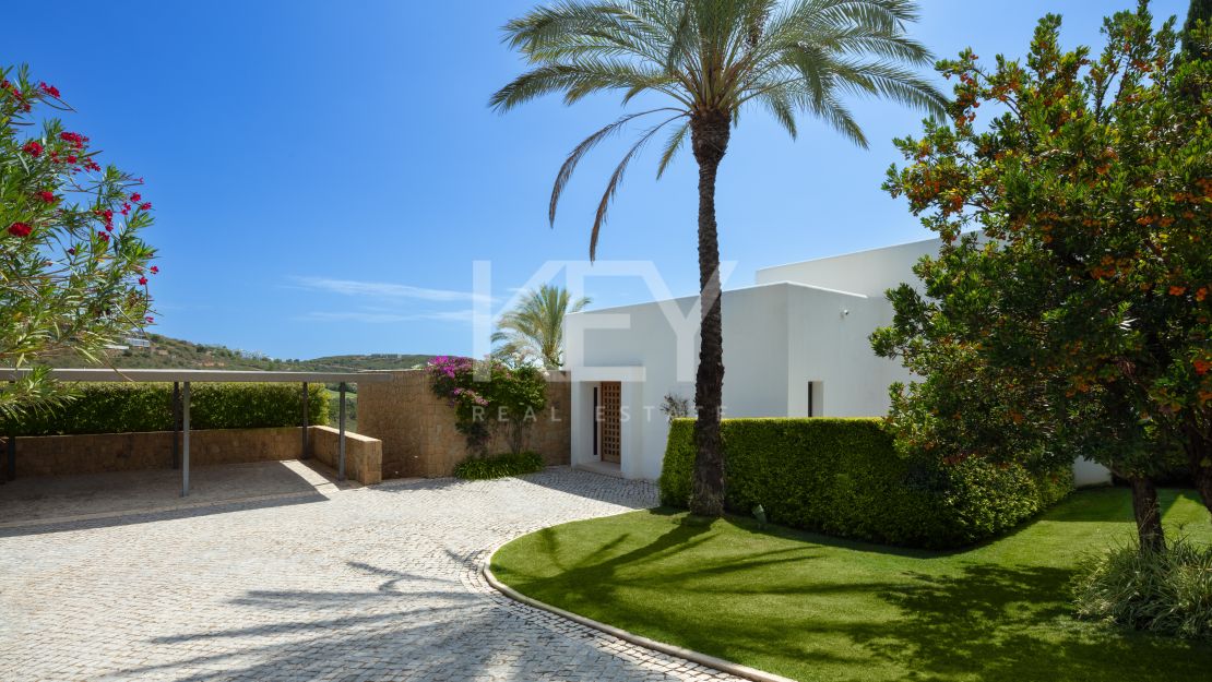 Newly constructed contemporary villa in highly sought-after Finca Cortesin, Casares
