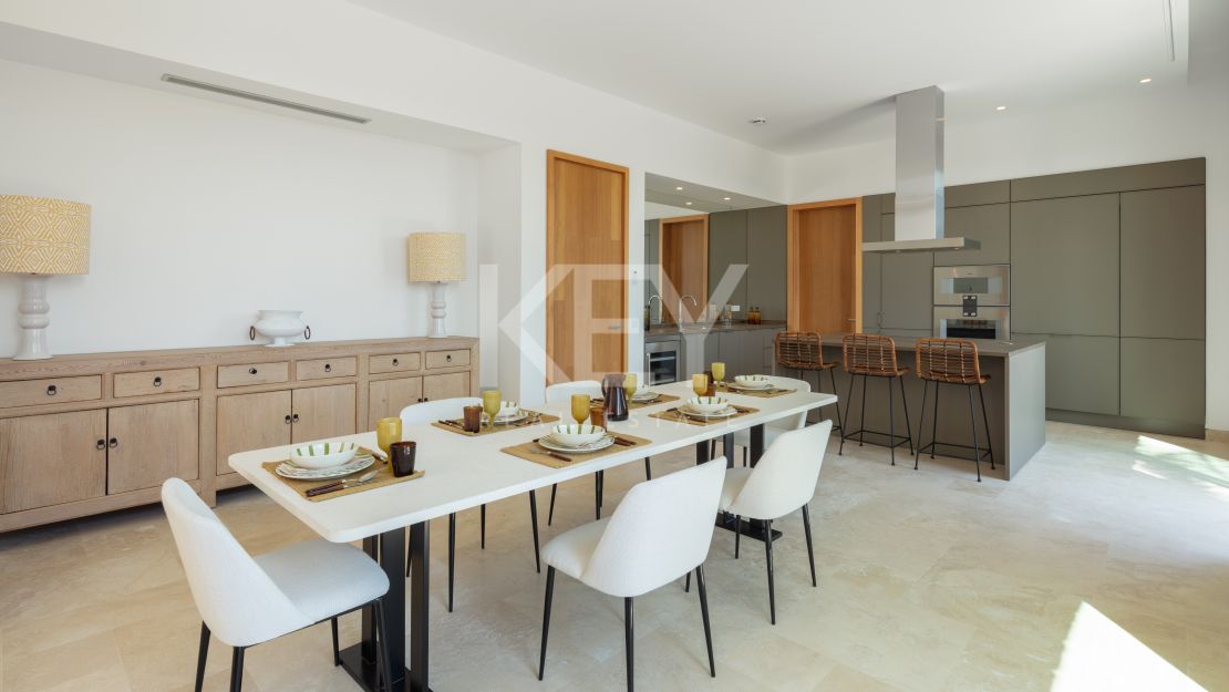 Newly constructed contemporary villa in highly sought-after Finca Cortesin, Casares