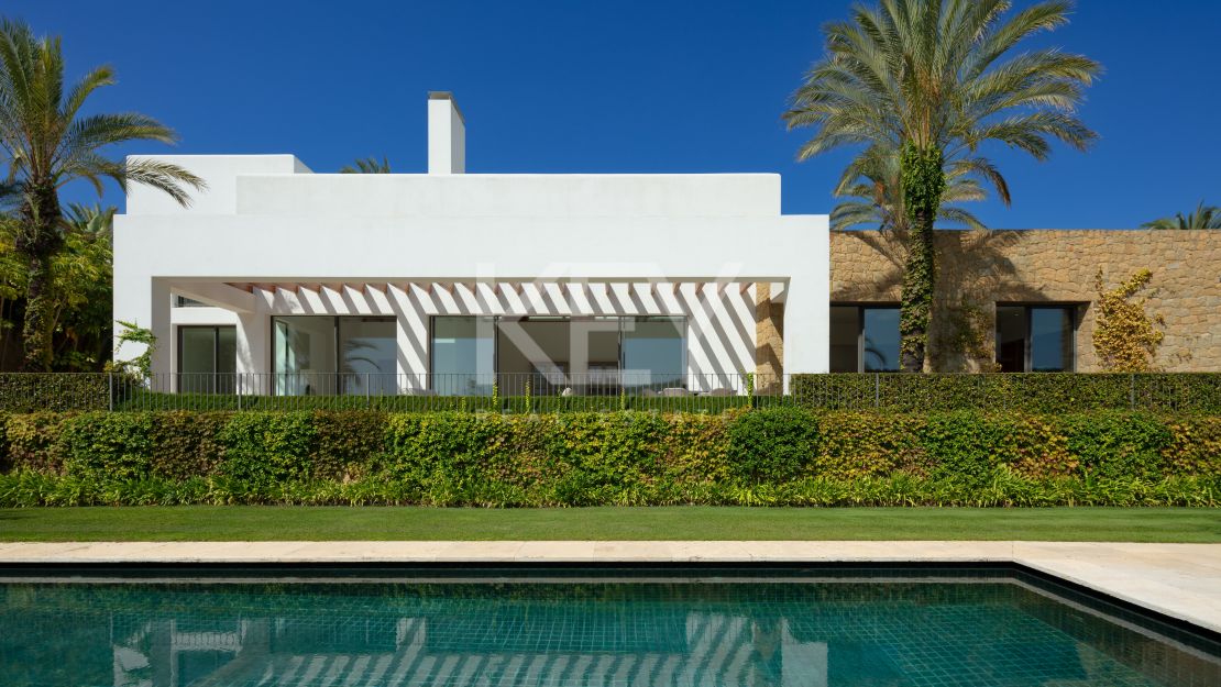 Newly constructed contemporary villa in highly sought-after Finca Cortesin, Casares