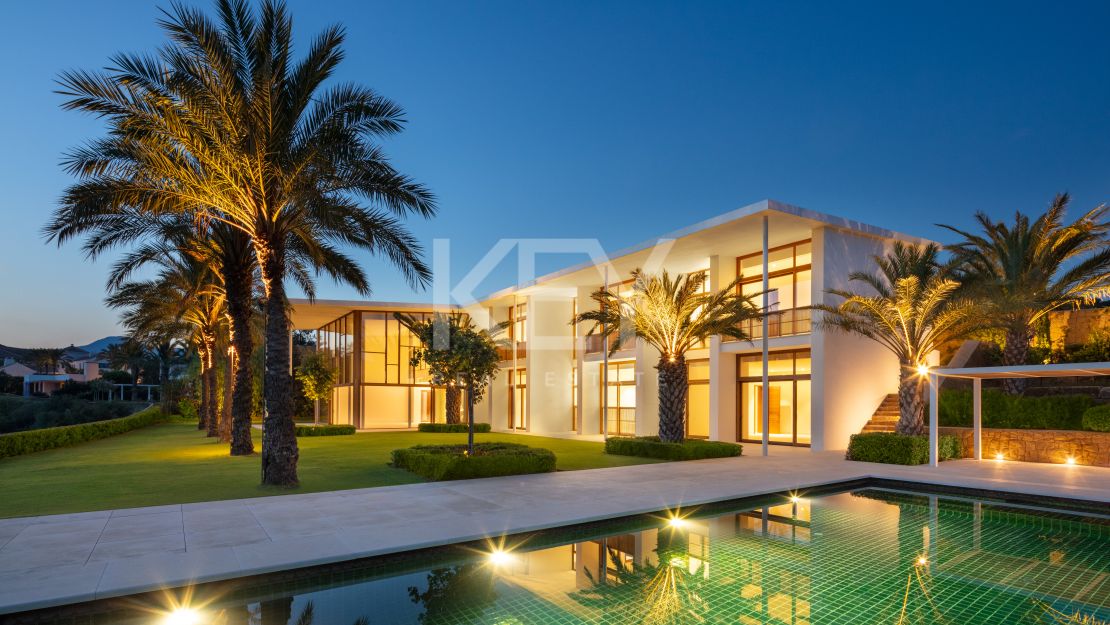 Modern brand new villa for sale in the highly sought-after area in Finca Cortesin, Casares