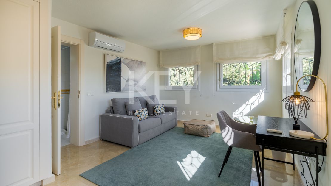 Comfortable villa for short-term rent in Nagüeles, Marbella Golden Mile