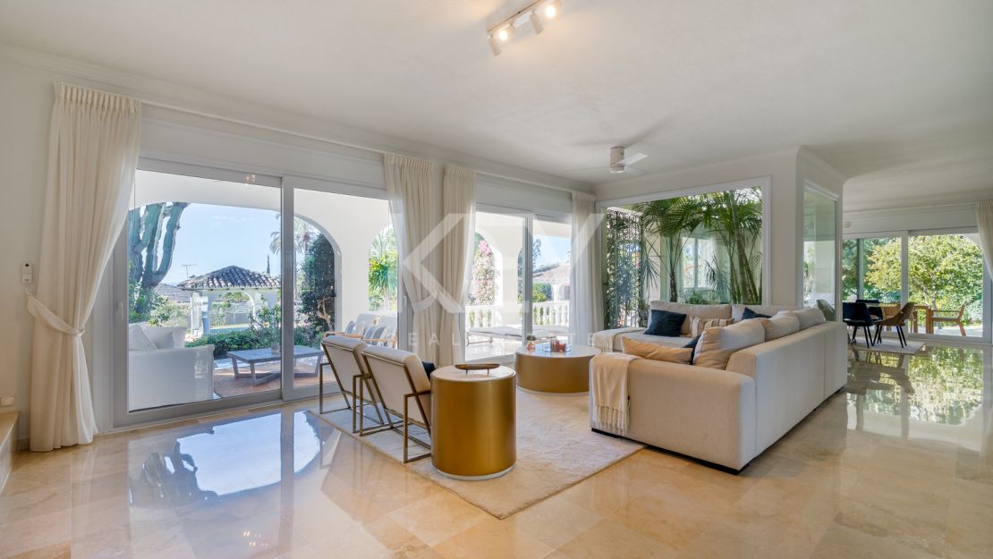 Comfortable villa for short-term rent in Nagüeles, Marbella Golden Mile