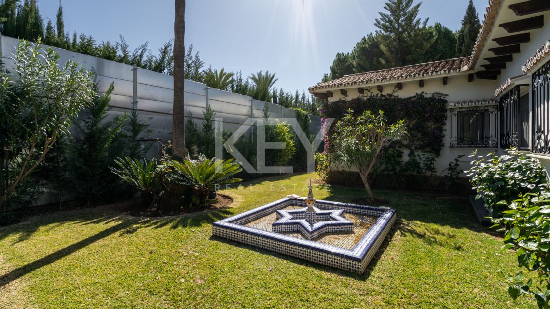 Comfortable villa for short-term rent in Nagüeles, Marbella Golden Mile