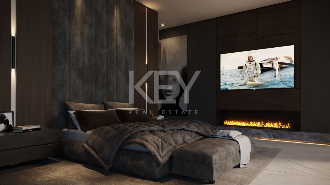 Stunning new built villa for sale in El Herrojo, Benahavis