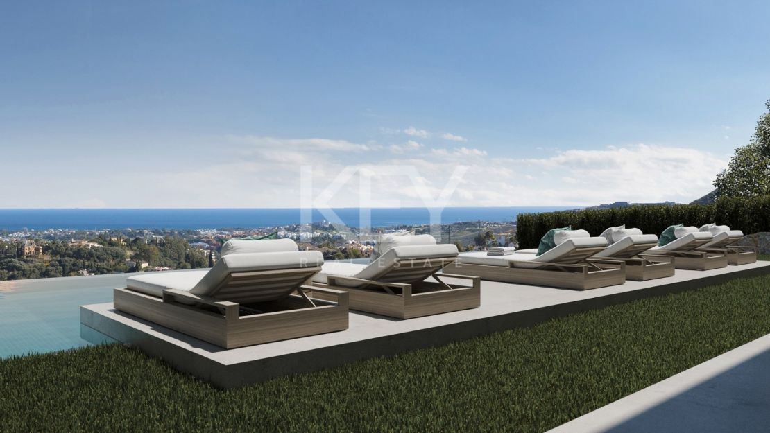 Modern villa for sale in El Herrojo, Benahavis