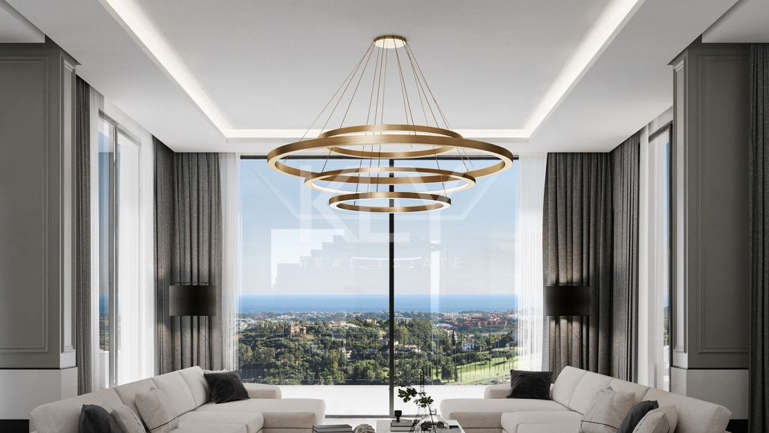 Modern villa for sale in El Herrojo, Benahavis