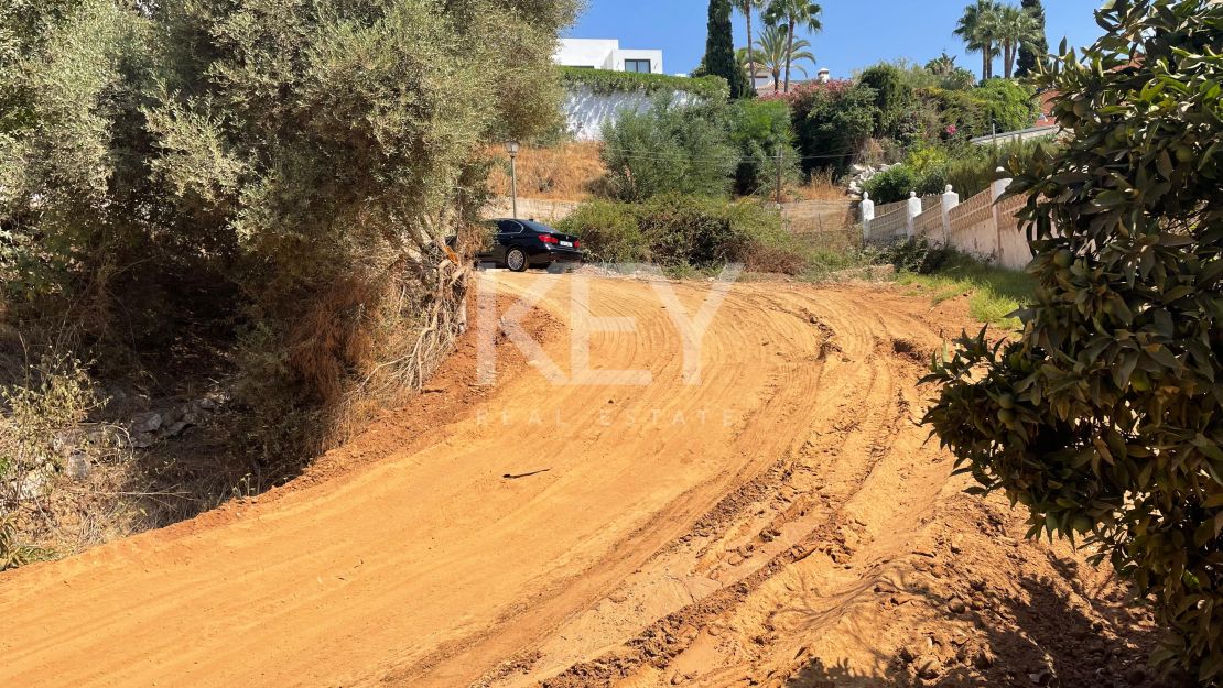 Oportunidad única de parcela en una comunidad cerrada de Marbella, en El Rosario