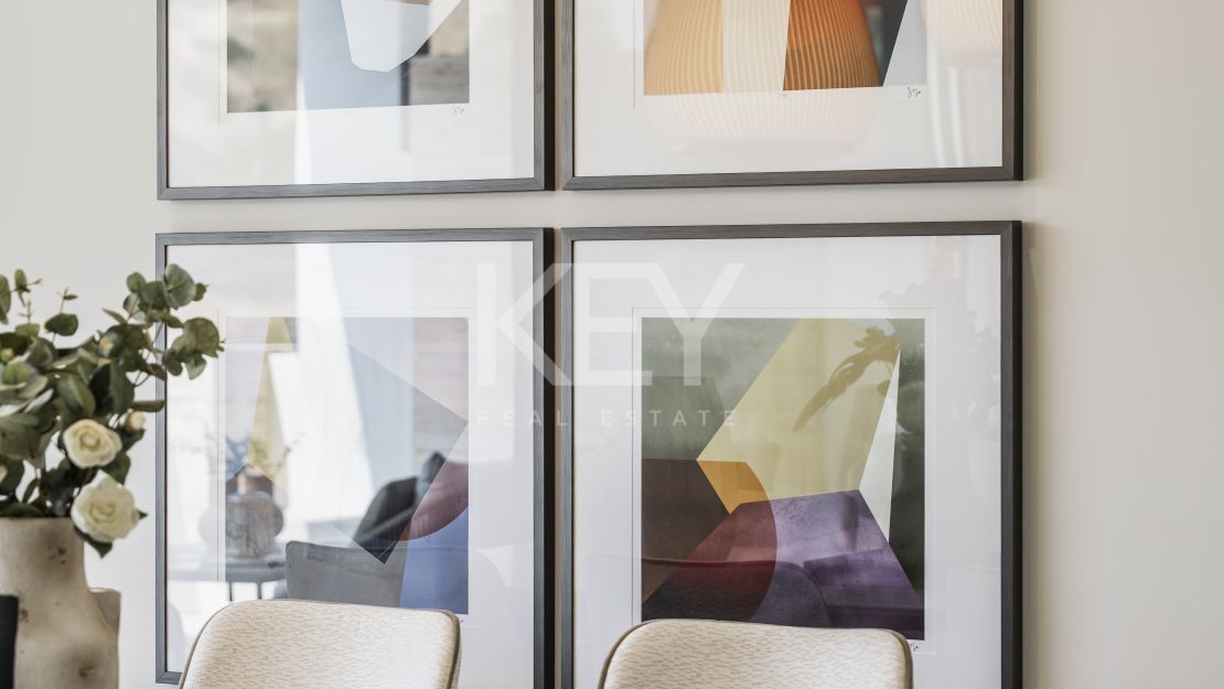 Apartamento en planta baja en esquina con jardín privado en exclusiva comunidad cerrada en Aloha, Nueva Andalucía