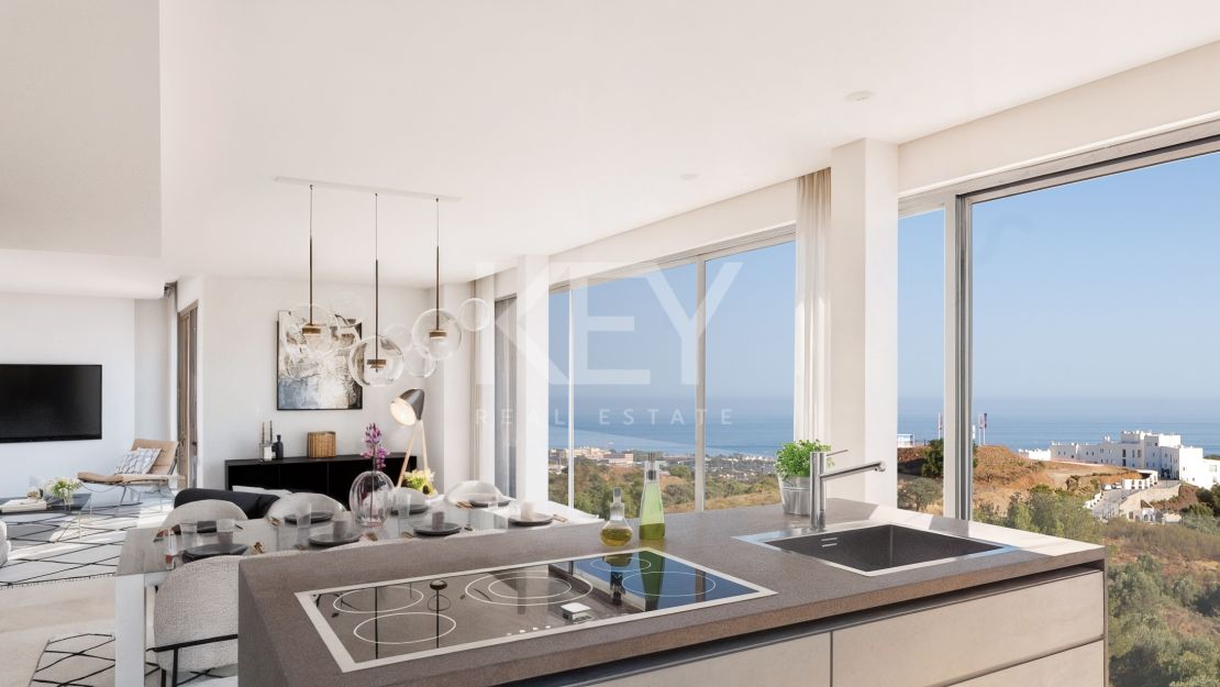 Villa contemporánea con vistas panorámicas en Los Altos de los Monteros, Marbella Este